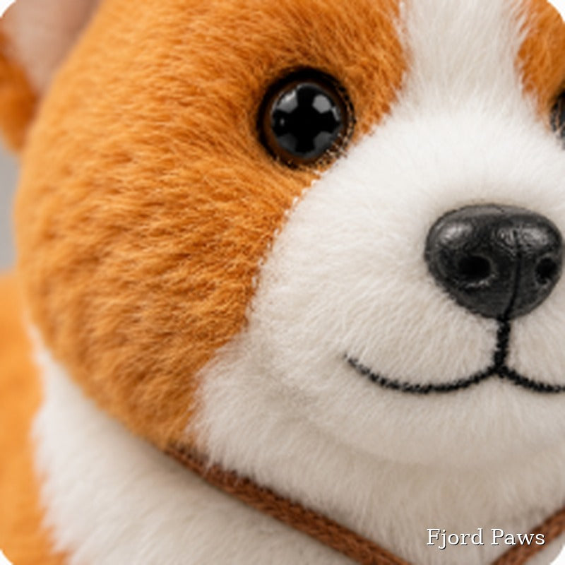 Standing Corgi Plush Toy