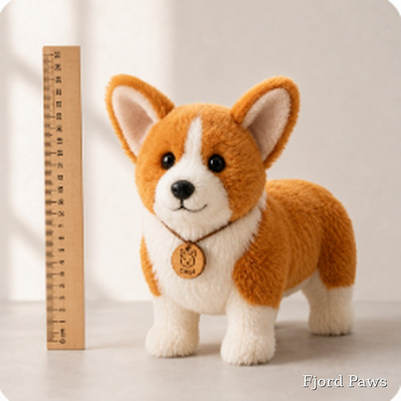 Standing Corgi Plush Toy
