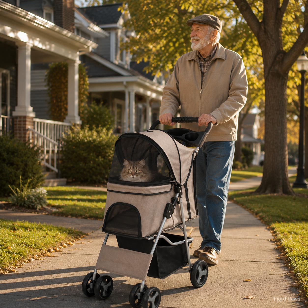 Trixie Dog Stroller Maximum 15 Kg Taupe