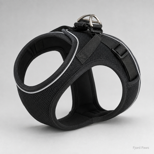 Trixie Dog Harness Urbanvest Mesh Black