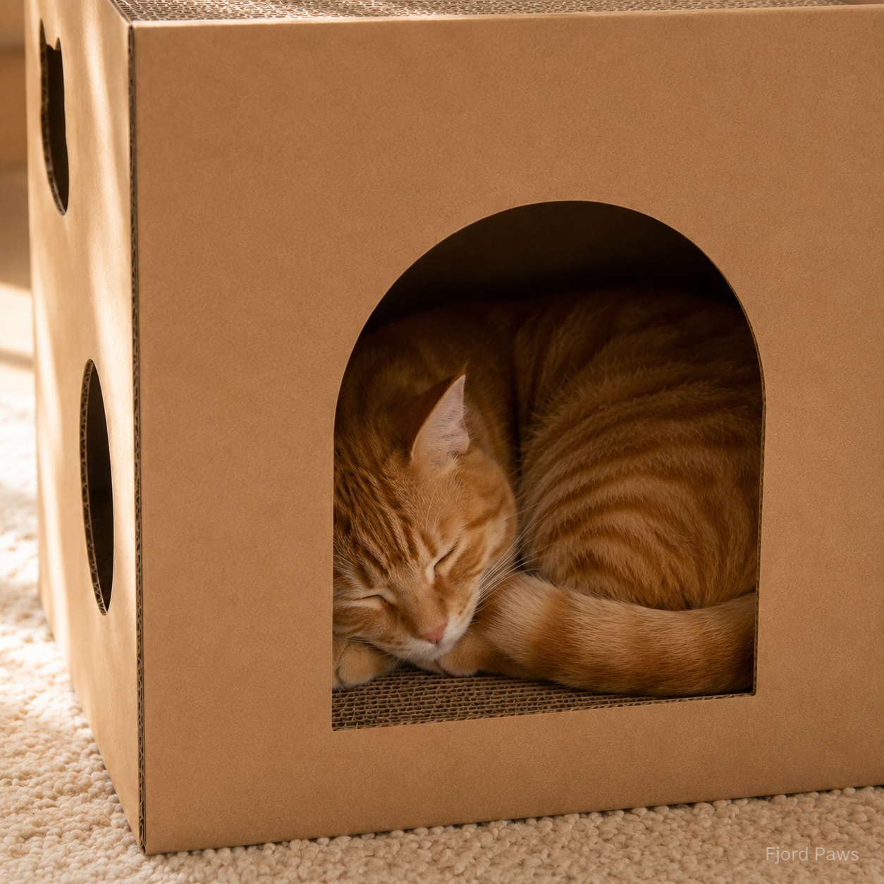 Cat Nest Cat Scratch Board