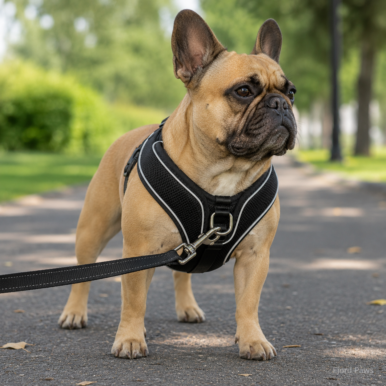 Trixie Dog Harness Urbanvest Mesh Black