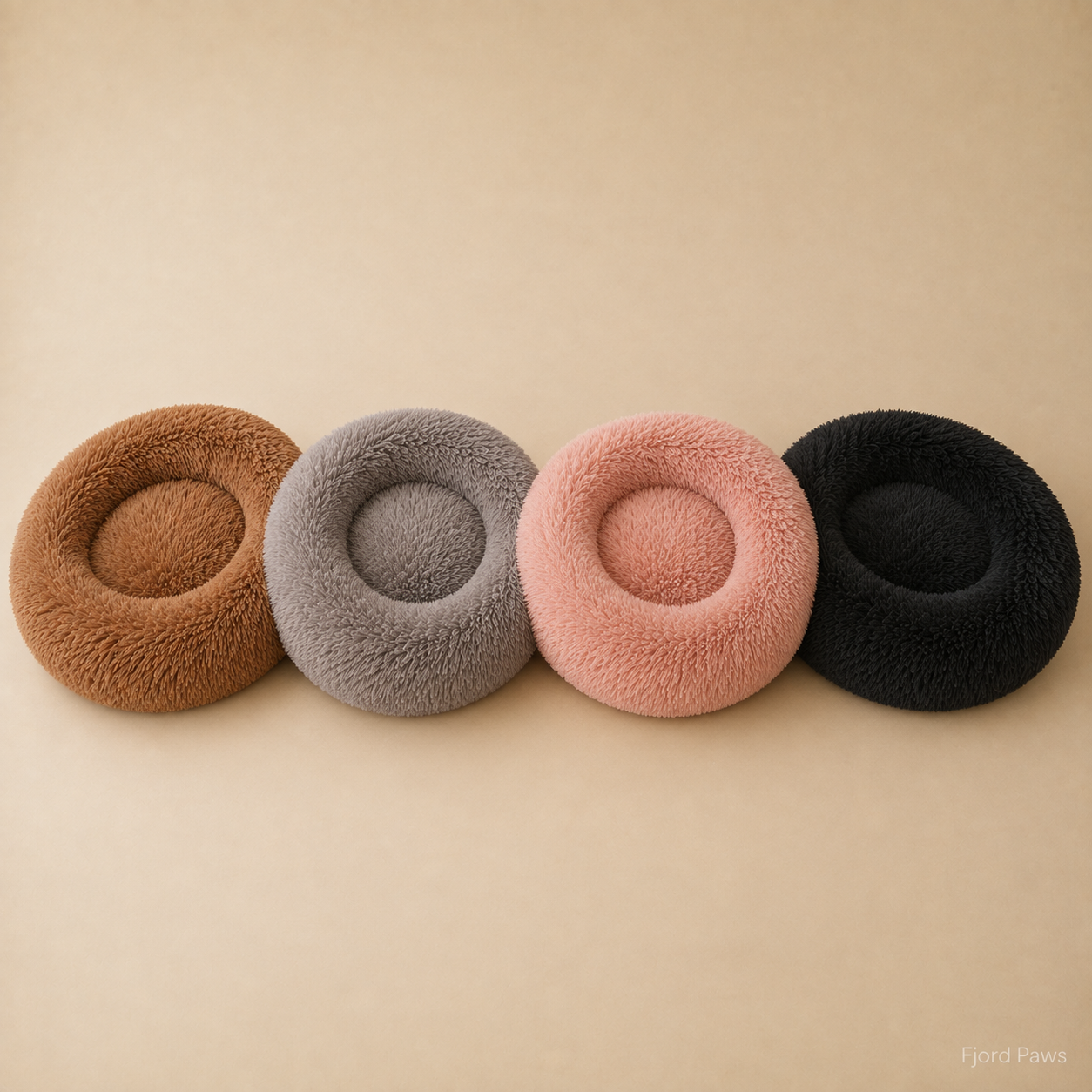 Round Long Hair Cushion