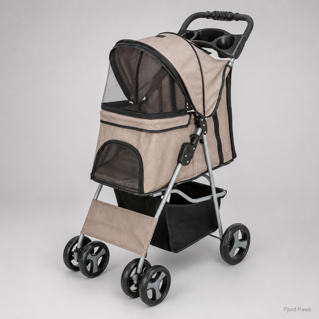 Trixie Dog Stroller Maximum 15 Kg Taupe
