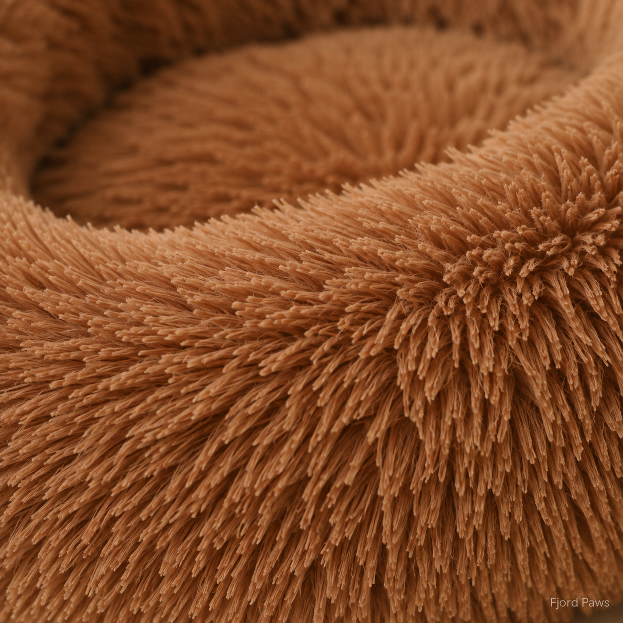Round Long Hair Cushion