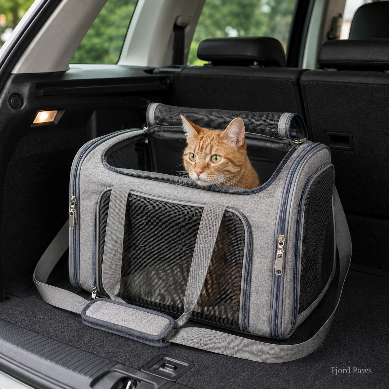 Large-Capacity Crossbody Pet Carrier