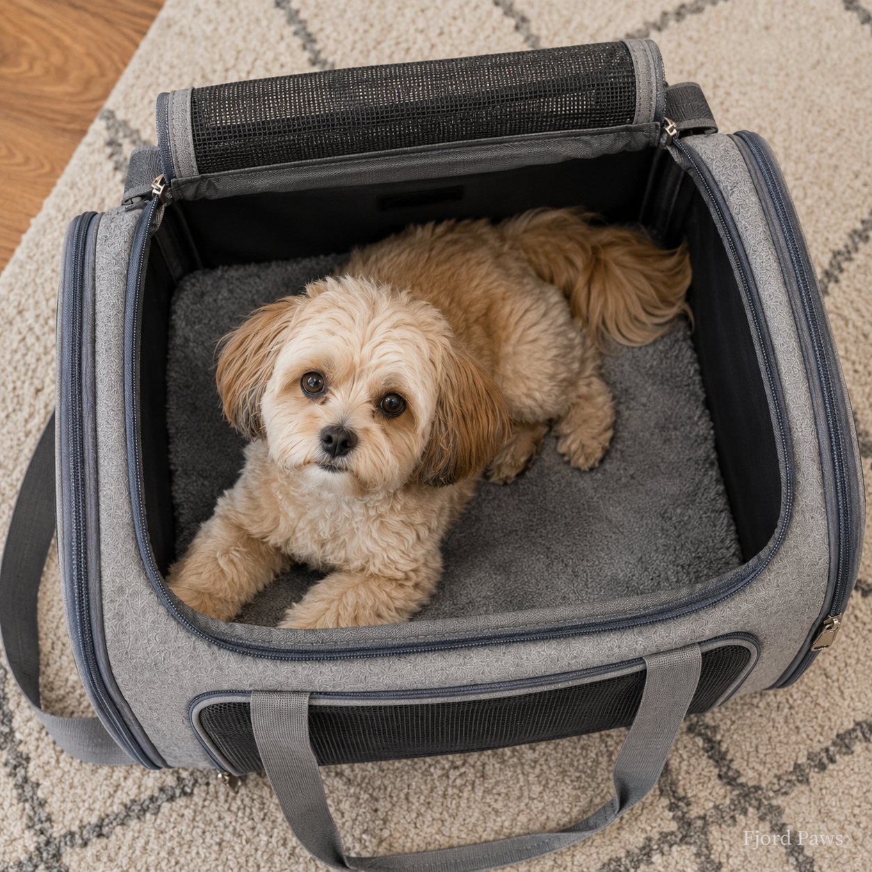 Large-Capacity Crossbody Pet Carrier