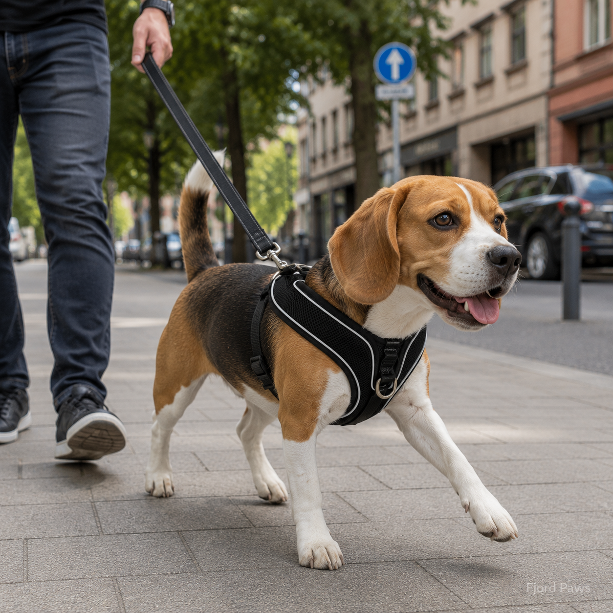 Trixie Dog Harness Urbanvest Mesh Black