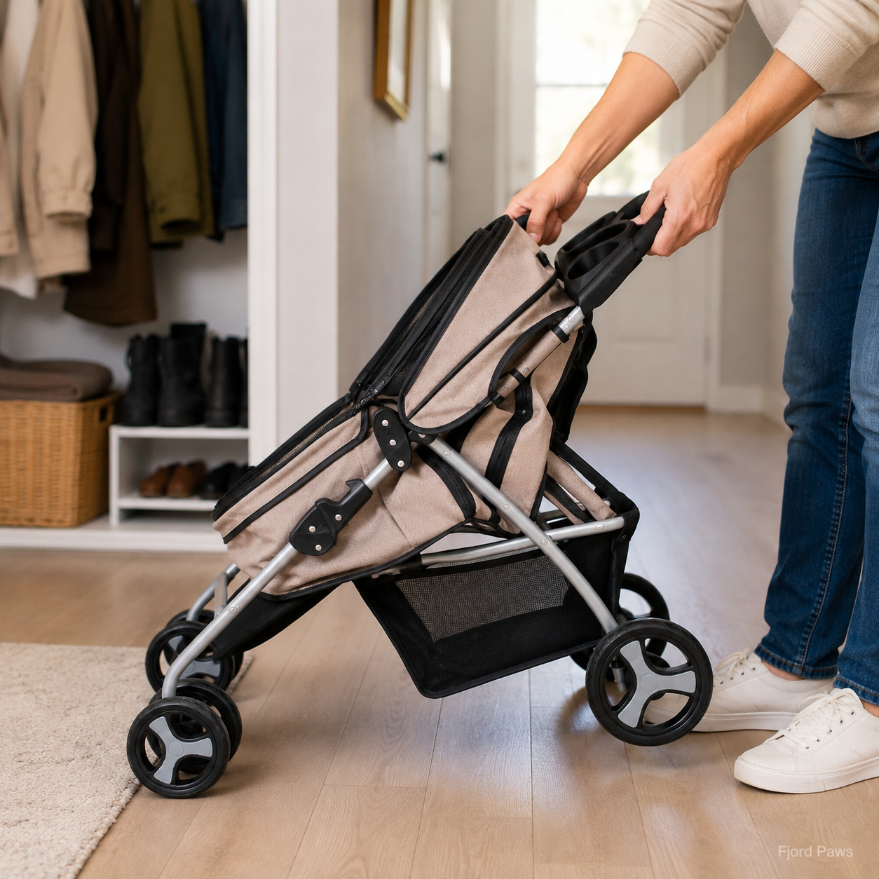 Trixie Dog Stroller Maximum 15 Kg Taupe